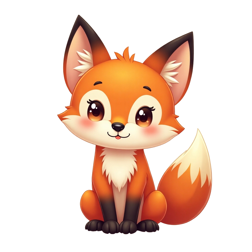 Cute Fox Character